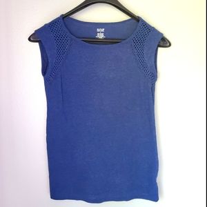 a.n.a brand Women's Sleeveless Blue Top Size Small